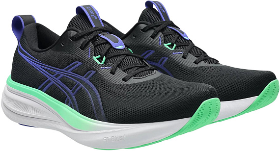 Кроссовки мужские ASICS Gel-Pulse 17 Black/Cobalt Burst - Фото 2 большая