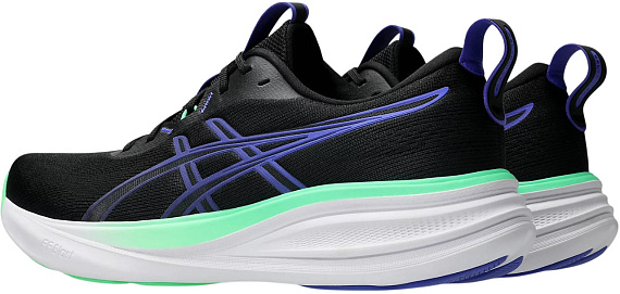 Кроссовки мужские ASICS Gel-Pulse 17 Black/Cobalt Burst - Фото 3 большая
