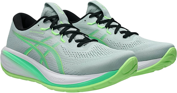 Кроссовки мужские ASICS Gel-Cumulus 28 Cold Moss/Vital Green - Фото 2 большая