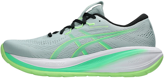 Кроссовки мужские ASICS Gel-Cumulus 28 Cold Moss/Vital Green - Фото 8 большая