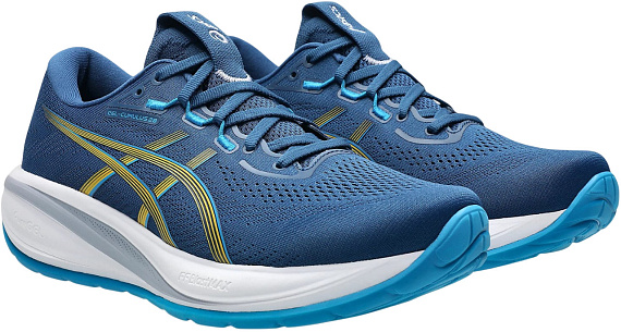 Кроссовки мужские ASICS Gel-Cumulus 28 Twilight Blue/Yamabuki - Фото 2 большая