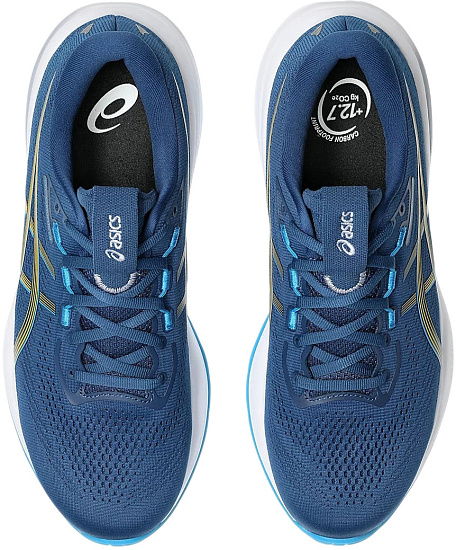 Кроссовки мужские ASICS Gel-Cumulus 28 Twilight Blue/Yamabuki - Фото 6 большая