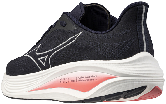 Кроссовки мужские Mizuno Neo Cosmo Baritone Blue/Snow White/Strik - Фото 2 большая