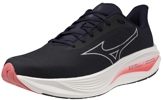 Кроссовки мужские Mizuno Neo Cosmo Baritone Blue/Snow White/Strik - Фото 3 большая