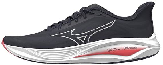 Кроссовки мужские Mizuno Neo Cosmo Baritone Blue/Snow White/Strik - Фото 8 большая