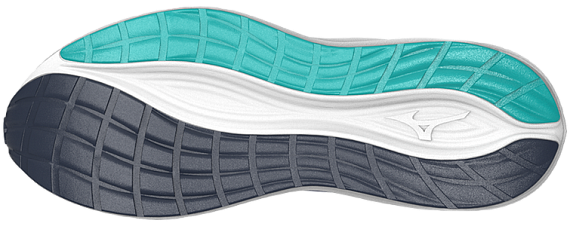 Кроссовки мужские Mizuno Neo Cosmo Deep Abyss/TanagerTurquoise/FE - Фото 4 большая