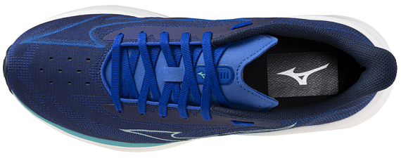 Кроссовки мужские Mizuno Neo Cosmo Deep Abyss/TanagerTurquoise/FE - Фото 5 большая