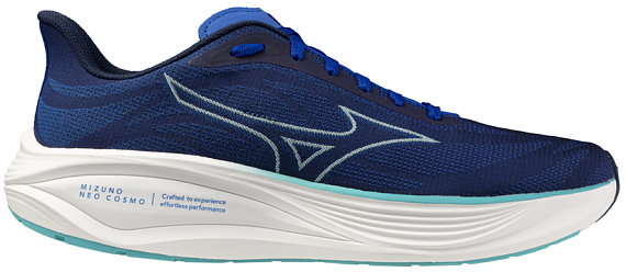 Кроссовки мужские Mizuno Neo Cosmo Deep Abyss/TanagerTurquoise/FE - Фото 1 большая