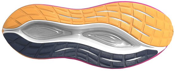 Кроссовки Mizuno Neo Vista 2 White/White/Pink Tetra - Фото 2 большая
