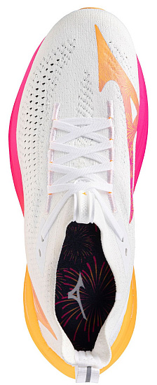 Кроссовки Mizuno Neo Vista 2 White/White/Pink Tetra - Фото 3 большая