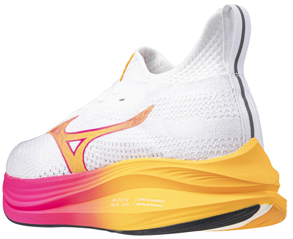 Кроссовки Mizuno Neo Zen White/Tang Orange/Pink Tetra - Фото 7 большая