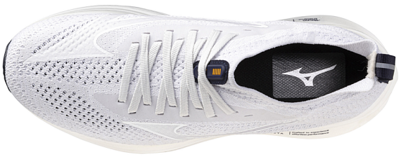 Кроссовки мужские Mizuno Neo Zen Nimbus Cloud/White/Tangelo - Фото 5 большая