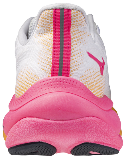 Кроссовки Mizuno Wave Sky 9 White/Tang Orange/Pink Tetra - Фото 5 большая