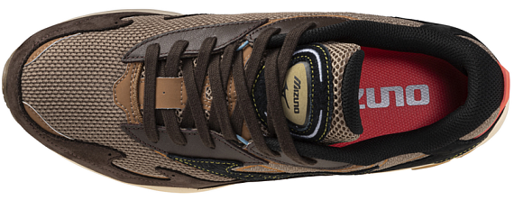 Кроссовки Mizuno Wave Rider Β Fossil/Black/Mole - Фото 5 большая