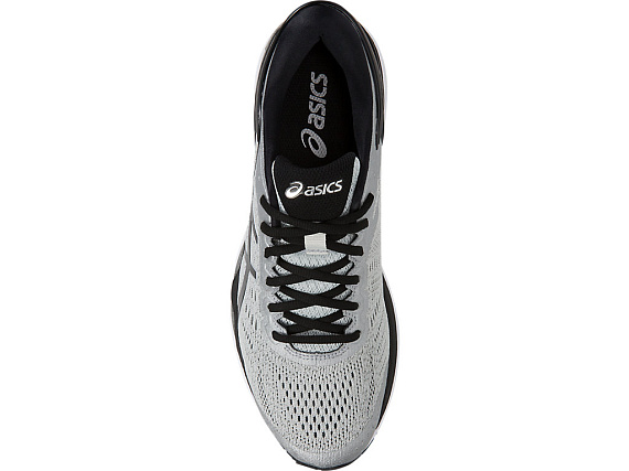 Кроссовки мужские ASICS Gel-Kayano 24 Silver/Black/Mid Grey - Фото 6 большая