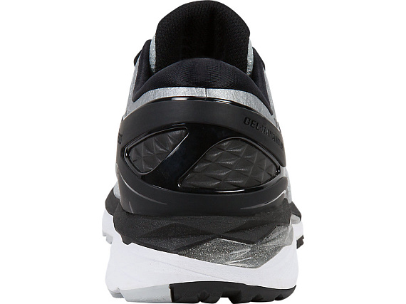 Кроссовки мужские ASICS Gel-Kayano 24 Silver/Black/Mid Grey - Фото 7 большая