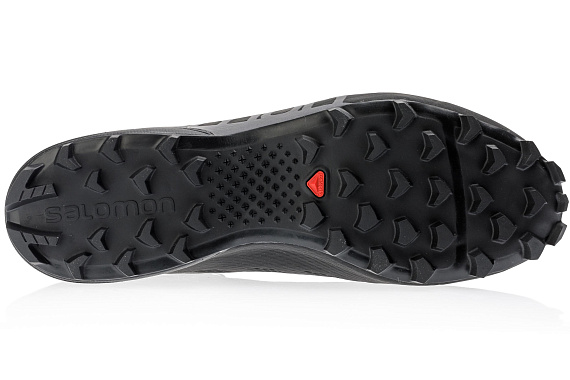 Кроссовки Salomon S-Lab Speed 2 Black/Racing Red/White - Фото 3 большая