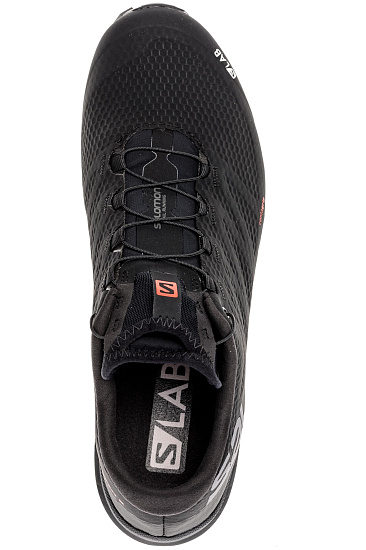 Кроссовки Salomon S-Lab Speed 2 Black/Racing Red/White - Фото 5 большая