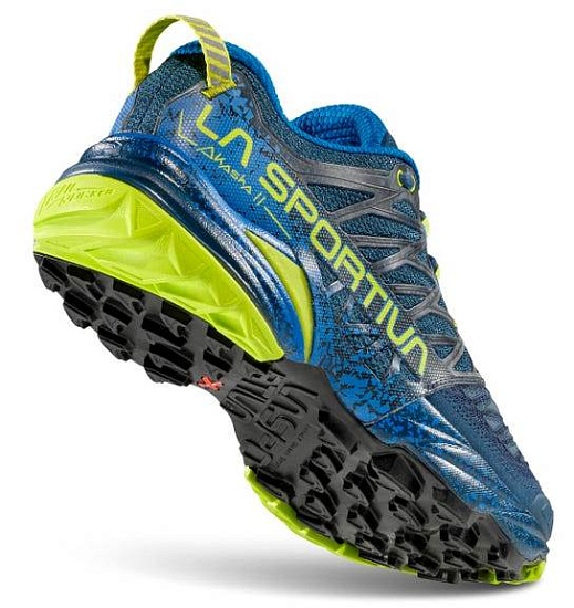 Кроссовки мужские La Sportiva Akasha II Storm Blue/Lime Punch - Фото 5 большая