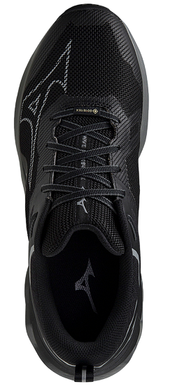 Кроссовки мужские Mizuno Wave Ibuki 4 Gtx Black/Mgray/Dshadow - Фото 3 большая