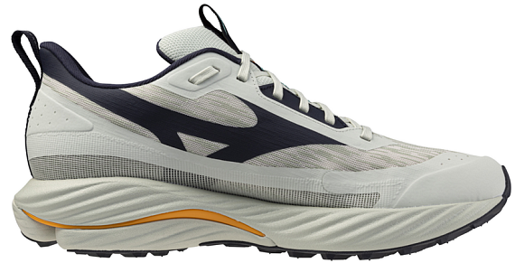 Кроссовки мужские Mizuno Wave Rider Tt 3 Nimbus Cloud/Ice Green/Tangelo - Фото 4 большая