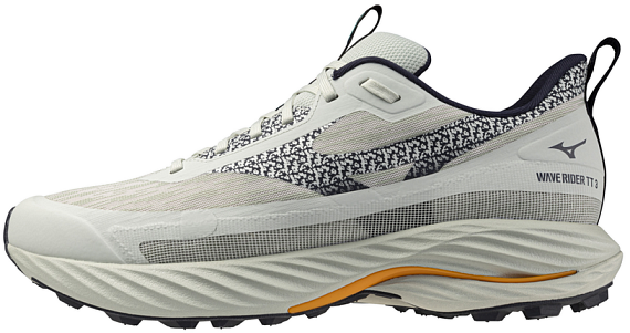 Кроссовки мужские Mizuno Wave Rider Tt 3 Nimbus Cloud/Ice Green/Tangelo - Фото 6 большая