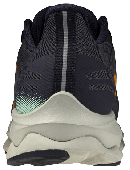 Кроссовки мужские Mizuno Wave Serene 2 Gtx India Ink/Tangelo/Ice Green - Фото 2 большая