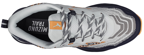 Кроссовки мужские Mizuno Wave Daichi 9 Mercury/Tangelo/Tang Orange - Фото 5 большая