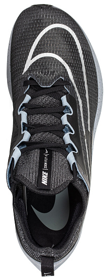 Кроссовки мужские Nike Zoom Fly 4 Dark Smoke Grey/Magnet Grey/Black/Metallic Silver - Фото 2 большая