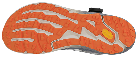 Кроссовки мужские Altra Timp 5 Boa Gray/Orange - Фото 3 большая