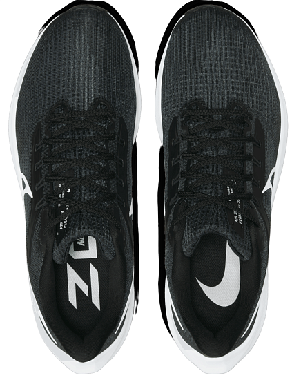 Кроссовки мужские Nike Air Zoom Pegasus 39 Black/White-Dk Smoke Grey - Фото 4 большая