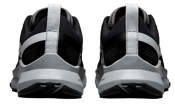 Кроссовки мужские Nike React Pegasus Trail 4 Black/Aura-Dark Grey-Wolf Grey - Фото 5 большая