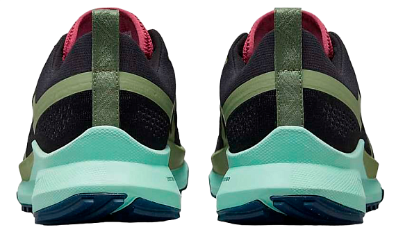Кроссовки мужские Nike React Pegasus Trail 4 Black/Alligator-Canyon Rust-Mint Foam - Фото 5 большая