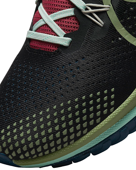 Кроссовки мужские Nike React Pegasus Trail 4 Black/Alligator-Canyon Rust-Mint Foam - Фото 7 большая
