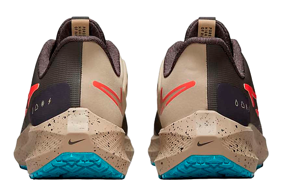 Кроссовки мужские Nike Air Zoom Pegasus 39 Shield Medium Ash/Bright Crimson-Khaki - Фото 5 большая