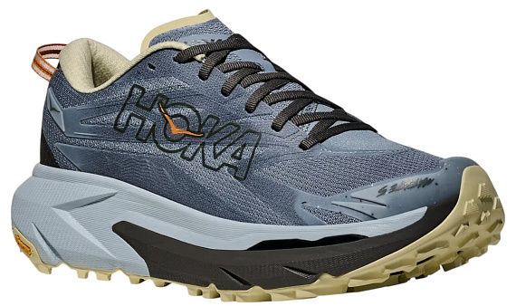 Кроссовки мужские Hoka Mafate 5 Mineral Blue/Washed Blue - Фото 6 большая