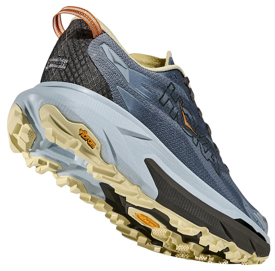 Кроссовки мужские Hoka Mafate 5 Mineral Blue/Washed Blue - Фото 4 большая