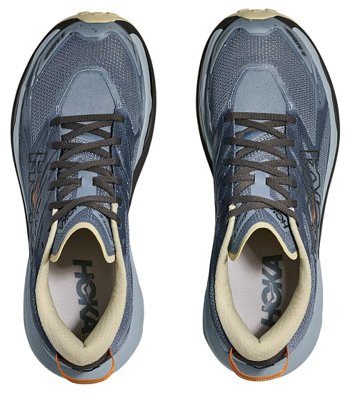 Кроссовки мужские Hoka Mafate 5 Mineral Blue/Washed Blue - Фото 2 большая
