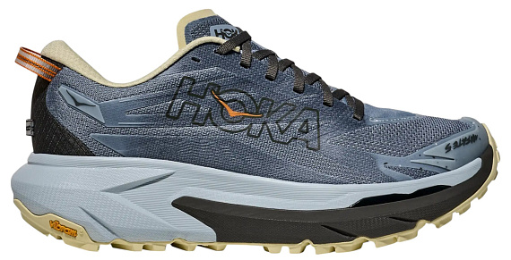 Кроссовки мужские Hoka Mafate 5 Mineral Blue/Washed Blue - Фото 1 большая