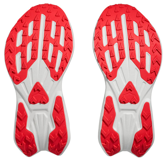 Кроссовки мужские Hoka Rocket X Trail Neon Yuzu/Neon Flame - Фото 7 большая