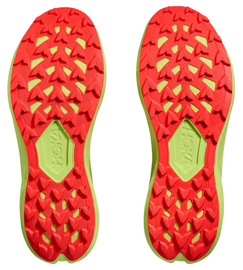 Кроссовки мужские Hoka Zinal 3 Squid Ink/Neon Yuzu - Фото 7 большая
