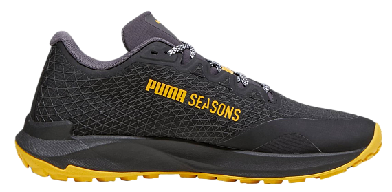Кроссовки мужские Puma Fast-Trac Nitro Gtx Black/Yellow Sizzle - Фото 3 большая