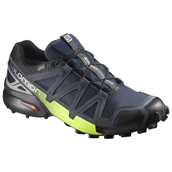 Кроссовки мужские Salomon Speedcross 4 Nocturne GTX Navy - Фото 1 большая