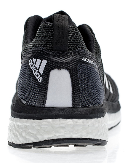 Кроссовки мужские Adidas Adizero Tempo 9 Core Black/Core Black/Ftwr White - Фото 3 большая