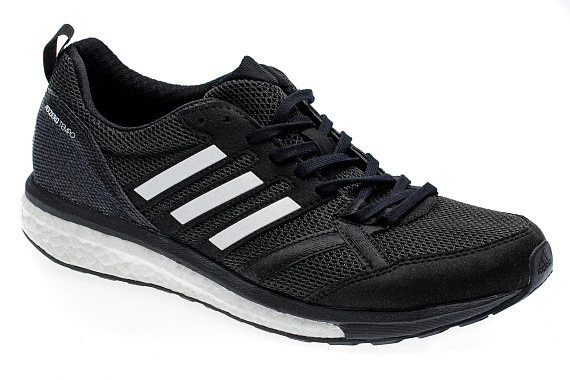 Кроссовки мужские Adidas Adizero Tempo 9 Core Black/Core Black/Ftwr White - Фото 5 большая