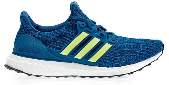 Кроссовки мужские Adidas Ultraboost Legend Marine/Hi-Res Yellow/Ftwr White - Фото 1 большая