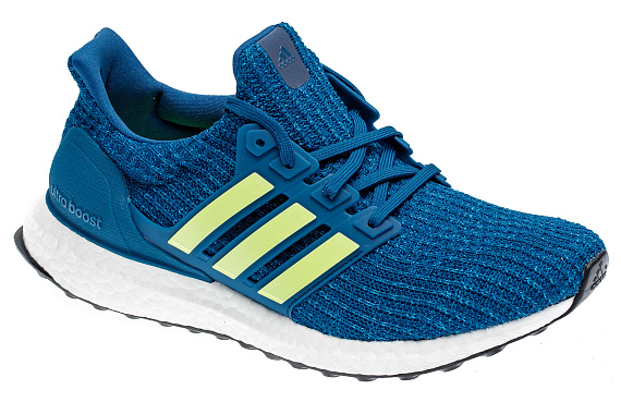 Кроссовки мужские Adidas Ultraboost Legend Marine/Hi-Res Yellow/Ftwr White - Фото 5 большая