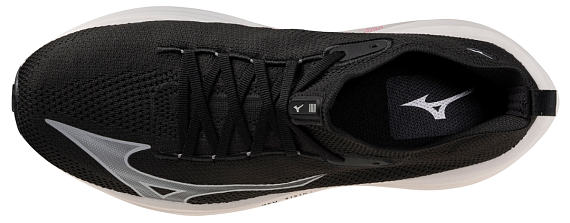 Кроссовки Mizuno Neo Vista Black/White/Nimbus Cloud - Фото 4 большая