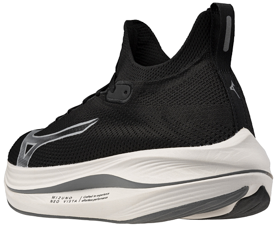 Кроссовки Mizuno Neo Vista Black/White/Nimbus Cloud - Фото 6 большая