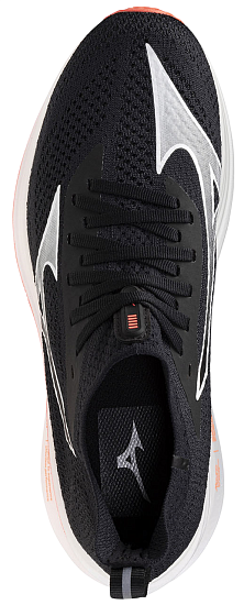Кроссовки мужские Mizuno Neo Zen Black/White/Fiery Coral 2 - Фото 6 большая